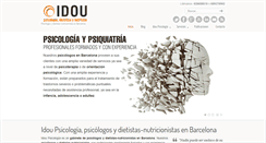 Desktop Screenshot of idoupsicologia.com